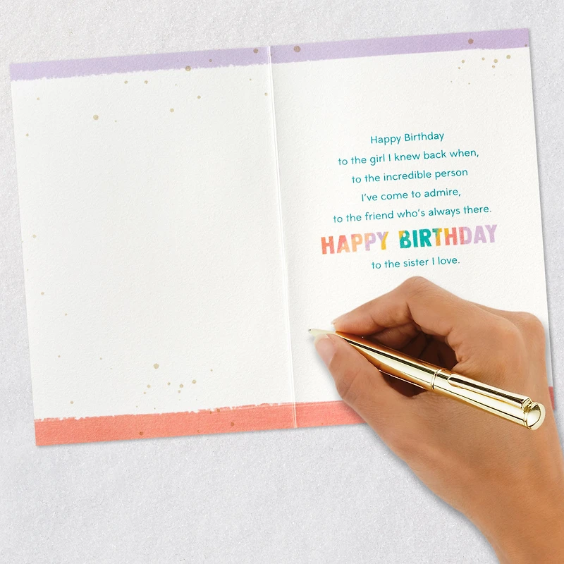 Incredible Person I Admire Birthday Card for Sister for only USD 4.59 | Hallmark