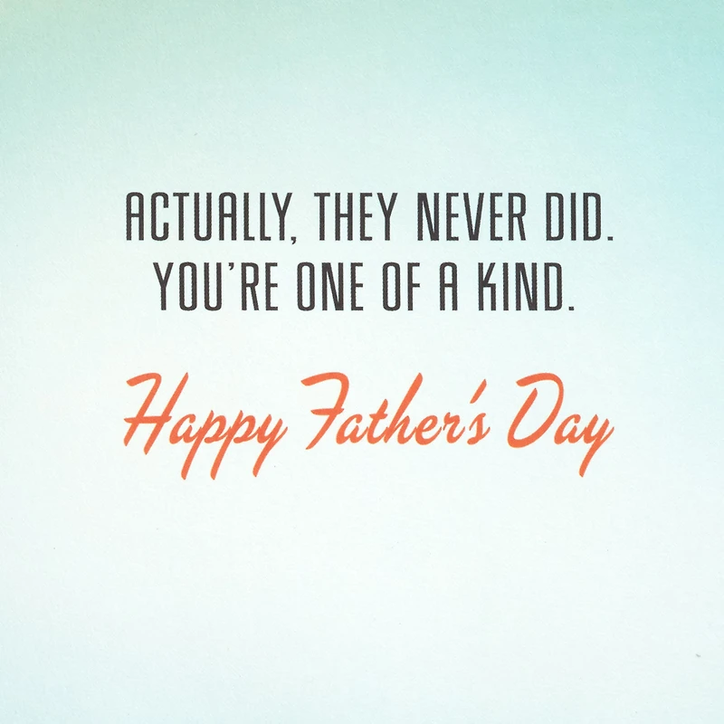 They Don't Make 'em Like You Anymore Father's Day Card With Sound and Motion for only USD 9.99 | Hallmark