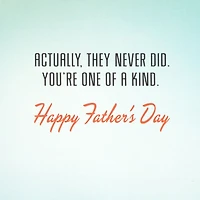 They Don't Make 'em Like You Anymore Father's Day Card With Sound and Motion for only USD 9.99 | Hallmark