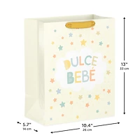13" Dulce Bebé Stars on Yellow Large Gift Bag for only USD 4.99 | Hallmark