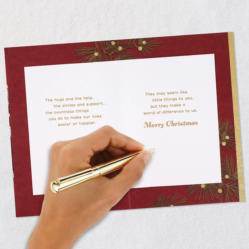 For Two Special Parents Christmas Card From All for only USD 5.59 | Hallmark