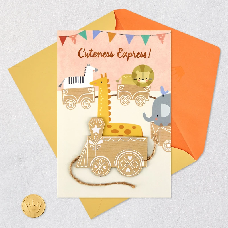 Cuteness Express New Baby Girl Card for only USD 7.99 | Hallmark