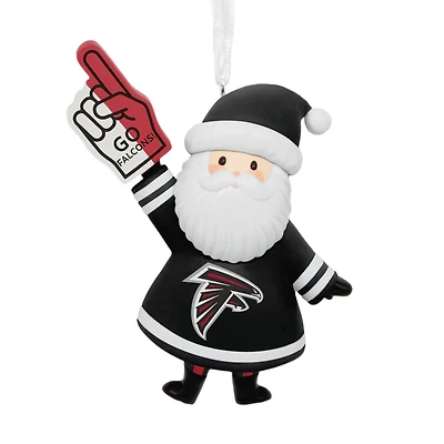 NFL Atlanta Falcons Santa Fan Hallmark Ornament for only USD 12.99 | Hallmark