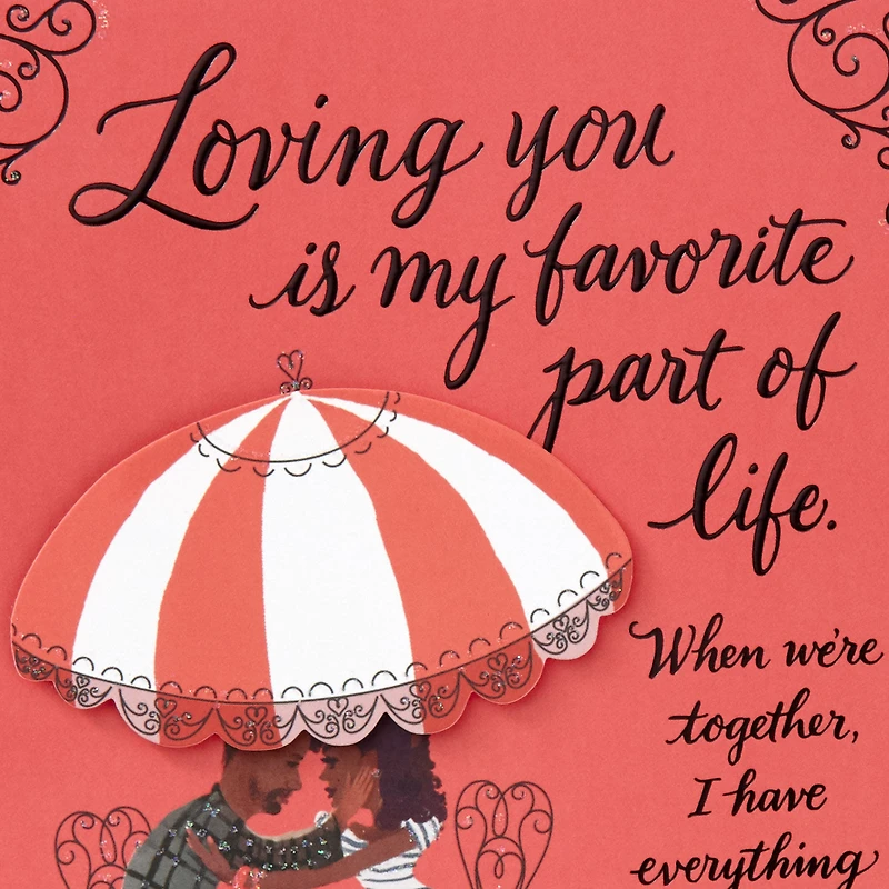 Loving You Is My Favorite Part of Life Romantic Valentine's Day Card for only USD 5.99 | Hallmark