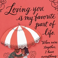 Loving You Is My Favorite Part of Life Romantic Valentine's Day Card for only USD 5.99 | Hallmark