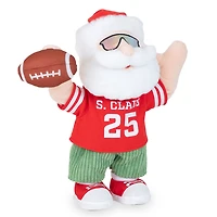 Cuddle Barn Gameday Santa Musical Plush Toy With Motion, 10.5" for only USD 36.99 | Hallmark