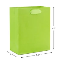 6.5" Solid Lime Green Small Gift Bag for only USD 2.49 | Hallmark