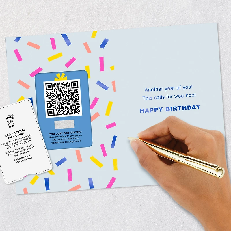 This Calls for Confetti Gift Card Greeting Birthday Card for only USD 4.99 | Hallmark