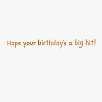 Hope it's a Big Hit Cussing Piñata Gift Card Greeting Funny Birthday Card for only USD 4.99 | Hallmark
