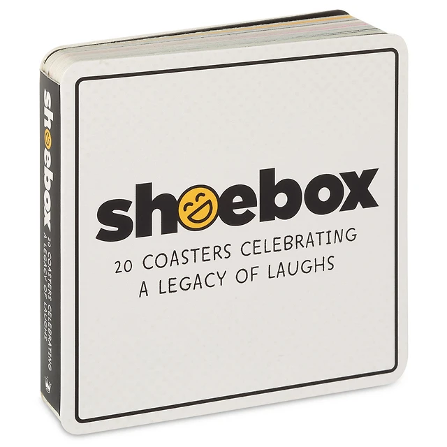 Shoebox: Celebrating a Legacy of Laughs Coaster Book, Set of 20 for only USD 16.99 | Hallmark