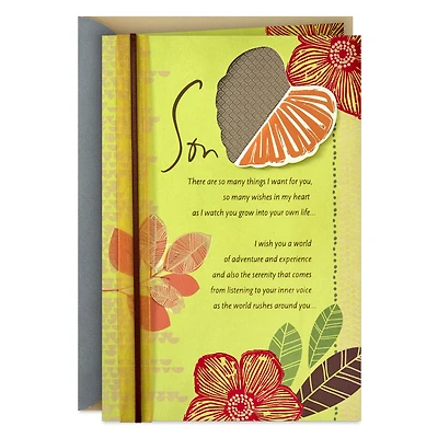 So Many Wishes for You in My Heart Birthday Card for Son for only USD 9.99 | Hallmark
