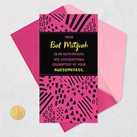 Celebrating Your Awesomeness Money Holder Bat Mitzvah Card for only USD 3.99 | Hallmark