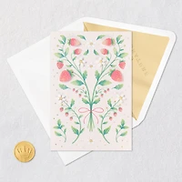 Strawberry Bouquet Blank Card for only USD 7.59 | Hallmark