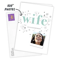 One-of-a-Kind Wife Custom Birthday Card for only USD 4.99 | Hallmark