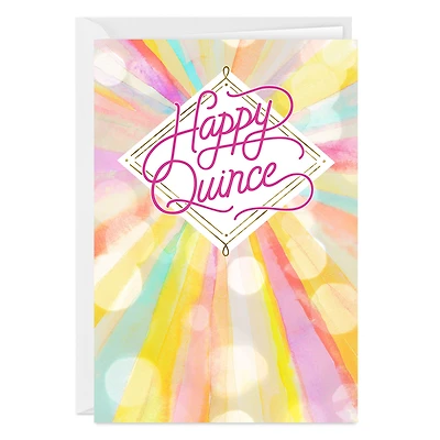 Shine Your Light Custom Quinceañera Card for only USD 4.99 | Hallmark