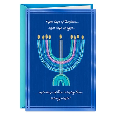 Light, Laughter and Love Hanukkah Card for only USD 2.99 | Hallmark