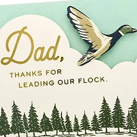 Thanks for Leading Our Flock Father's Day Card for Dad From All for only USD 6.59 | Hallmark