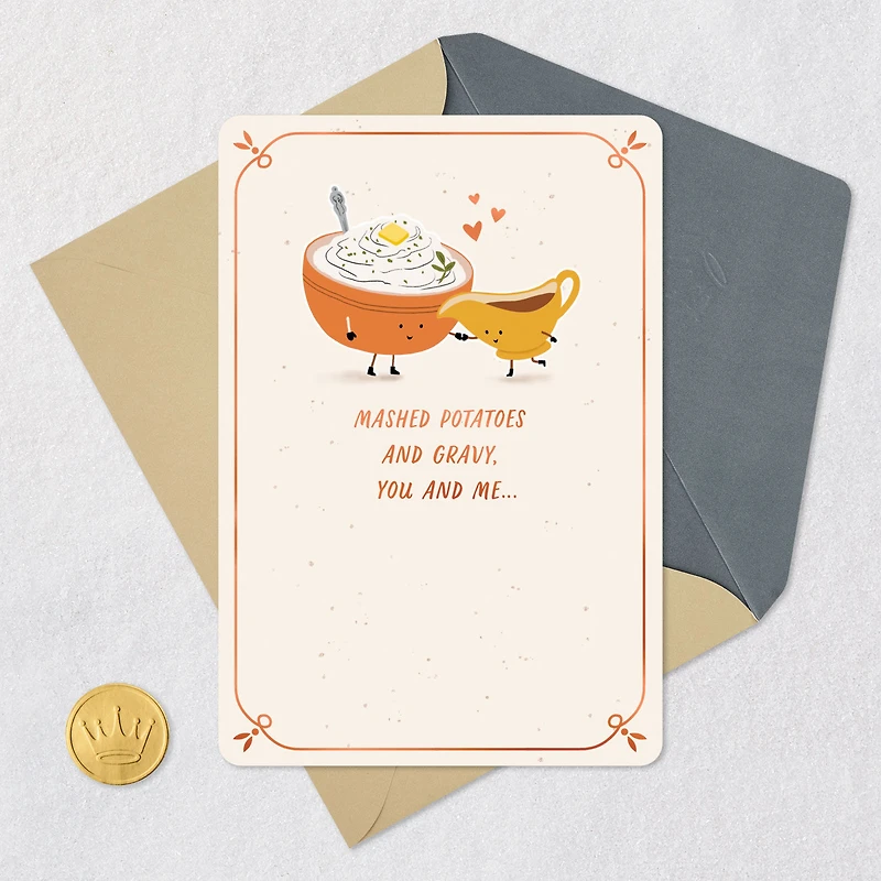We Just Go Together Romantic Thanksgiving Card for only USD 2.99 | Hallmark