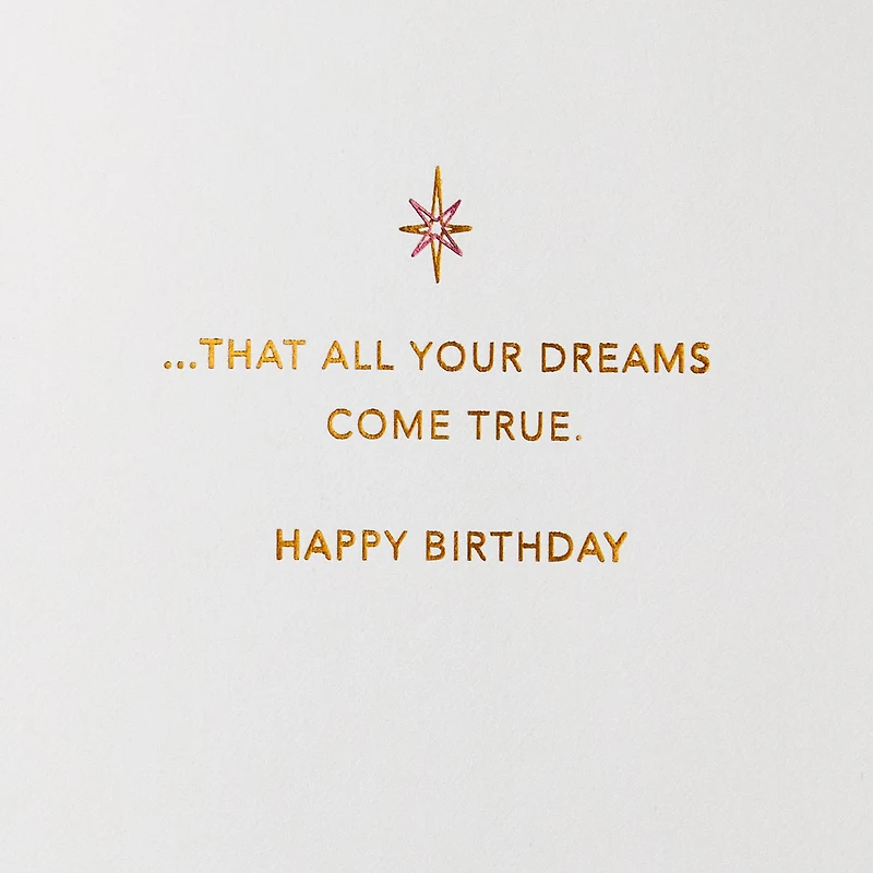 Disney Wish Your Dreams Come True Birthday Card for only USD 7.59 | Hallmark