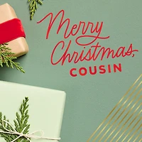 Warm Thoughts and Happy Memories Christmas Card for Cousin for only USD 3.99 | Hallmark