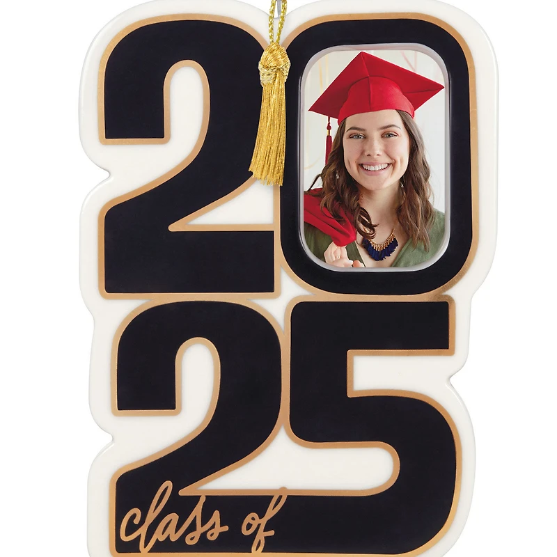 Class of 2025 Photo Frame Porcelain Ornament for only USD 24.99 | Hallmark