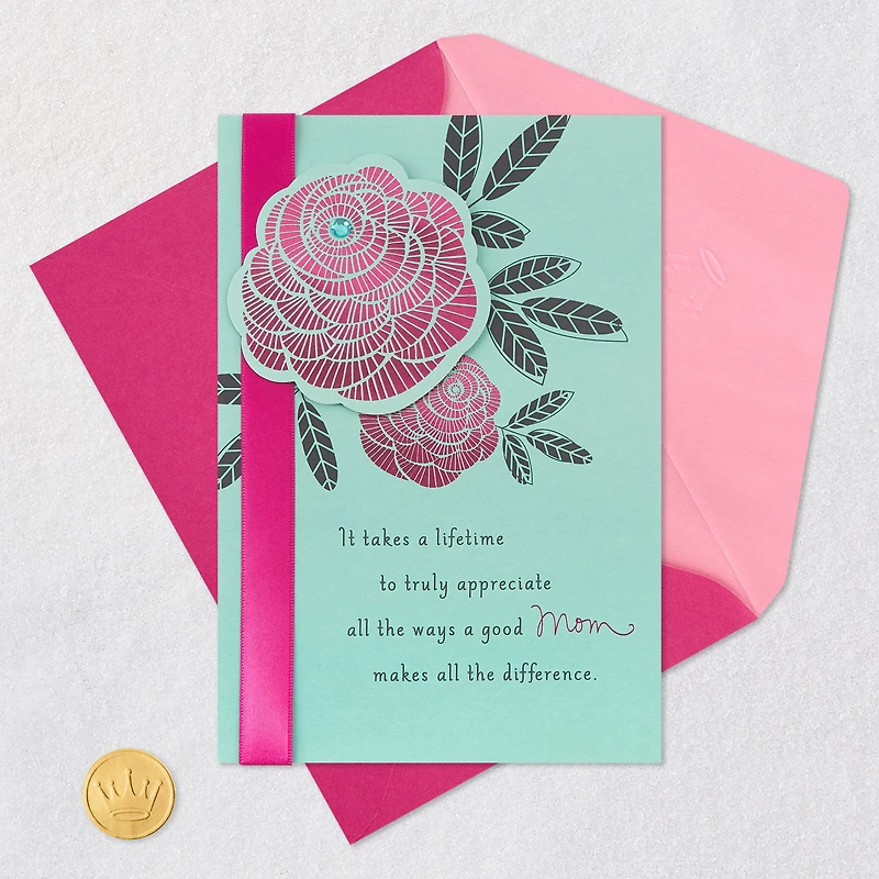 Thanks for a Lifetime of Love Birthday Card for Mom for only USD 6.99 | Hallmark