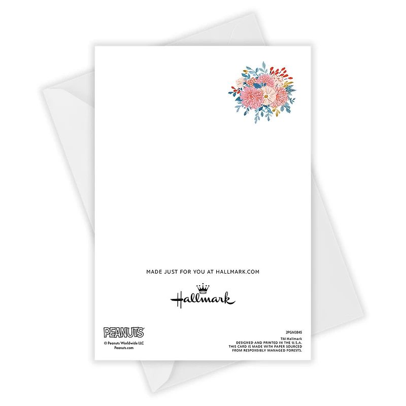 Peanuts® Snoopy Flower Bouquet Custom Mother's Day Card for only USD 4.99 | Hallmark