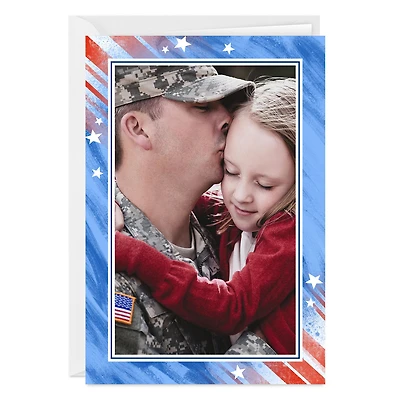 Red, White and Blue Patriotic Custom Card for only USD 4.99 | Hallmark