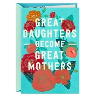 Great Daughters Become Great Mothers Hangable Print Mother's Day Card for Daughter for only USD 6.99 | Hallmark