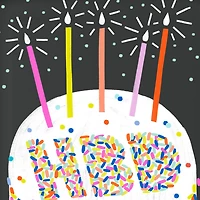"HBD" Cake Dessert Plates, Pack of 8 for only USD 3.99 | Hallmark