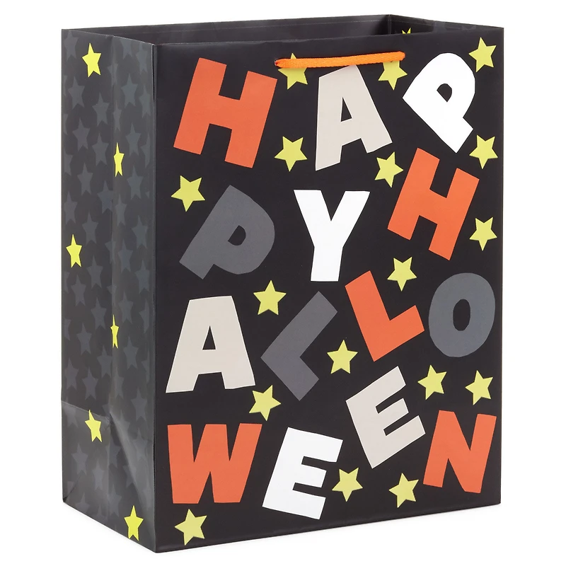 13" Happy Halloween Letters Large Gift Bag for only USD 4.49 | Hallmark