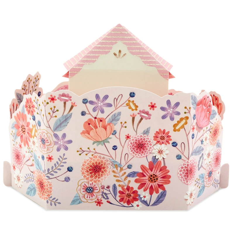 Floral Birdhouse Mini 3D Pop-Up Mother's Day Card for only USD 5.99 | Hallmark