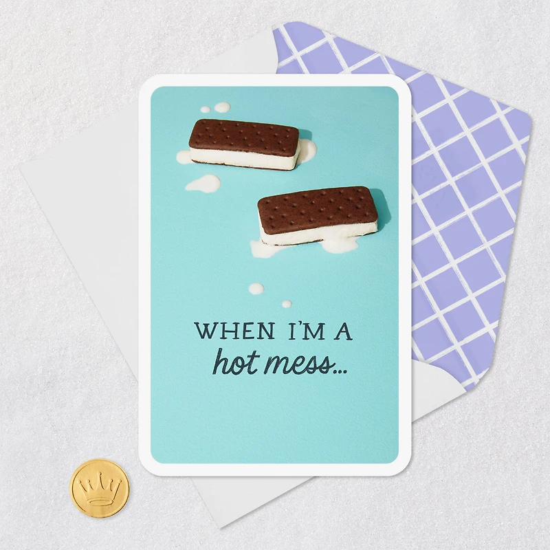 You're the Cool to My Hot Mess Love Card for only USD 2.99 | Hallmark