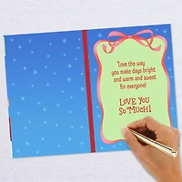 Santa With Kitten Christmas Card for Granddaughter for only USD 3.99 | Hallmark