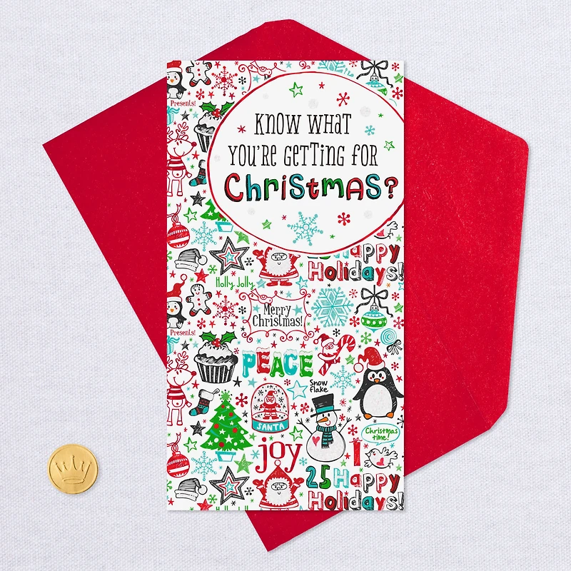 Whatever You Want Money Holder Christmas Card for only USD 2.00 | Hallmark