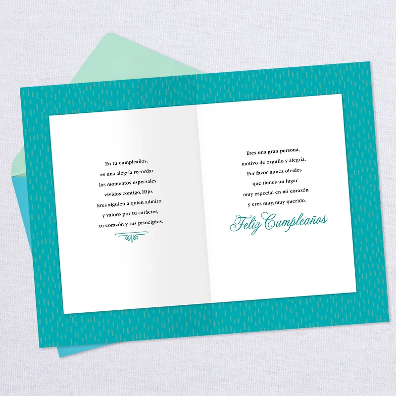 A Special Place in My Heart Spanish-Language Birthday Card for Son for only USD 3.59 | Hallmark