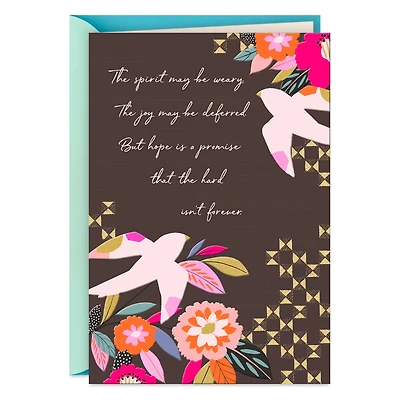 Hard Isn't Forever Encouragement Card for only USD 2.99 | Hallmark