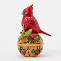 Jim Shore Heartwood Creek Cardinal on Jingle Bell Mini Figurine, 3.54" for only USD 27.99 | Hallmark