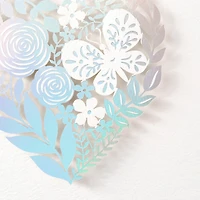 Floral Laser Foil Heart Blank Note Cards, Box of 8 for only USD 14.99 | Hallmark