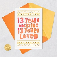 You're Amazing 13th Birthday Card for only USD 3.99 | Hallmark