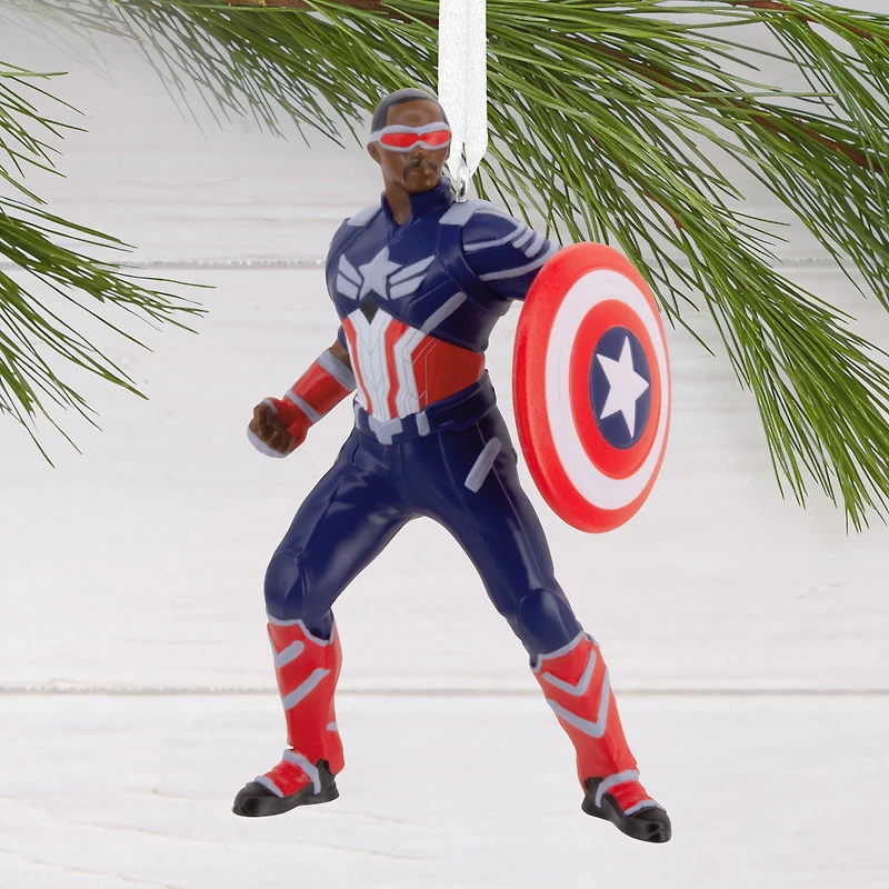 Marvel Studios Captain America: Brave New World Sam Wilson Hallmark Ornament for only USD 11.49 | Hallmark