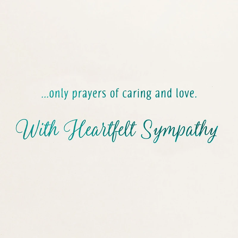 Prayers for You Floral Religious Sympathy Card for only USD 4.99 | Hallmark