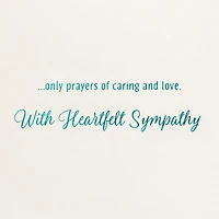 Prayers for You Floral Religious Sympathy Card for only USD 4.99 | Hallmark