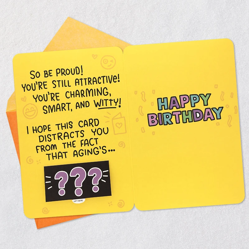 A Poem for Your Birthday Funny Lift-the-Flap Birthday Card for only USD 5.59 | Hallmark