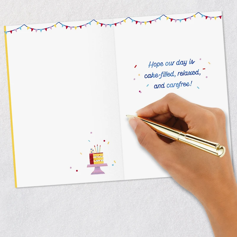 Happy Day to Us Shared Birthday Card for only USD 2.99 | Hallmark