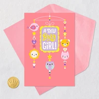 That Sweet Little Face New Baby Girl Card for only USD 2.50 | Hallmark