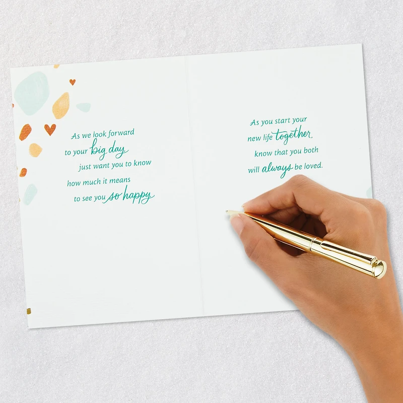 We're Showering You With Love Bridal Shower Card for Daughter for only USD 3.99 | Hallmark