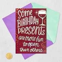 A Toast to You Wine Bottle Birthday Card for only USD 4.99 | Hallmark