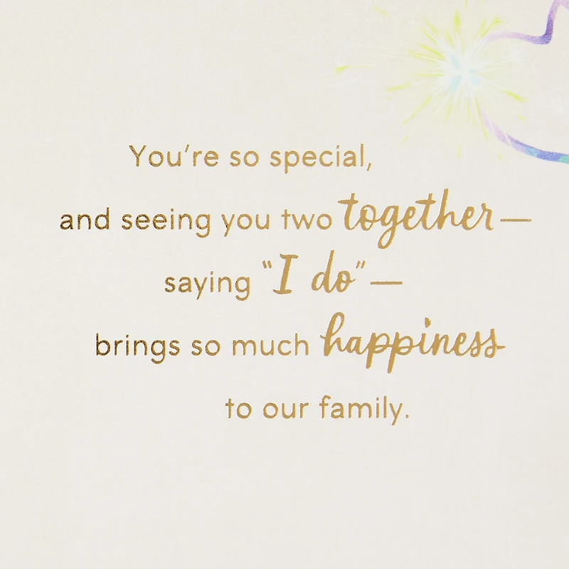 You Bring So Much Happiness to Our Family Wedding Card for Daughter-in-Law for only USD 3.99 | Hallmark