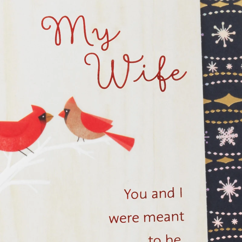 You and I Were Meant to Be Christmas Card for Wife for only USD 5.59 | Hallmark